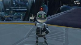 une photo d'Ã©cran de Ratchet et Clank sur Sony Playstation 2